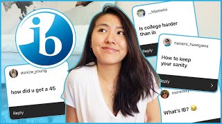 is the IB diploma worth it from a 45 student 🌎 high school vs college [upl. by Lilli20]