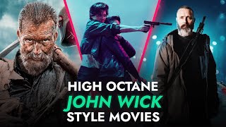 Best 10 Explosive Action Movies Like John Wick Part 2  Netflix Hulu Shudder and more [upl. by Ebberta896]