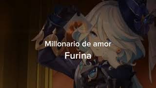 Millonario de amor Furina IA cover [upl. by Yedorb]