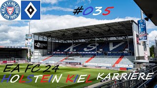 EA FC 24 Karrieremodus mit Holstein Kiel 035 32Spieltag gegen Hamburger SV [upl. by Corry787]