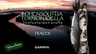 Trailer Lohensoutua Tornionjoella Garmin Liveluotaimen avulla  Tulossa huhtikuussa [upl. by Anaiq]