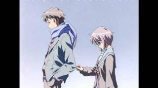 The Disappearance of Haruhi Suzumiya OST  Mirai he no Ashiato [upl. by Nuhsar]