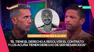 PAOLO GUERRERO decidió RESOLVER su contrato con la U CÉSAR VALLEJO  AL ÁNGULO ⚽🥅 [upl. by Ylelhsa853]