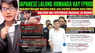 MGA JAPANESE LALONG HUMANGA kay TATAY DIGONG DAHIL sa QUADCOMM MAG TATAY BINALIW ang mga LOYALISTA [upl. by Ediva]