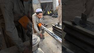 straightening an excavator jack by pressyoutubeshorts foryou [upl. by Llert572]