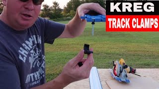 KREG TRACK CLAMP ACCESSORY [upl. by Atirahc]