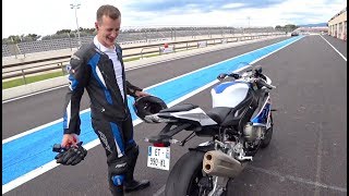 JÉTAIS PAS PRÊT FULL GAZ EN BMW S1000RR [upl. by Rimahs222]