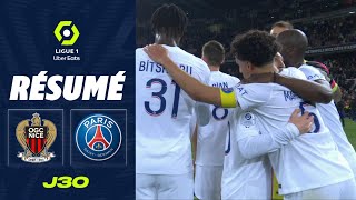 OGC NICE  PARIS SAINTGERMAIN 0  2  Résumé  OGCN  PSG  20222023 [upl. by Revlis337]