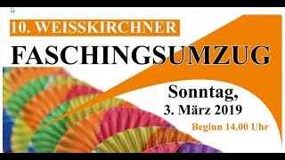 Faschingsumzug Weißkirchen 2019 [upl. by Sterner]