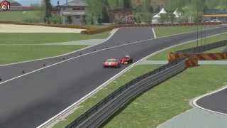 Fiorano Test Track in rFactor 2 [upl. by Kris268]