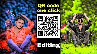 QR CODE PHOTO EDITING  One Click Photo Editing  qr code  photo editing  Snapseed QR Code [upl. by Ardeha408]