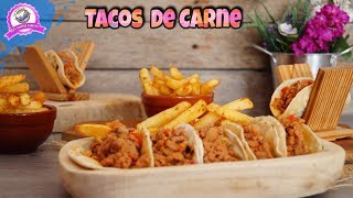 Tacos de Carne Que Cambiarán Tu Vida con Especias y Ricas Patatas Fritas [upl. by Acacia]