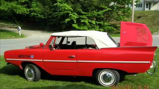 1962 Amphicar 770  Ready to Swim  5600 original miles 45000 [upl. by Llemaj]