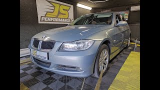 Reprogrammation moteur BMW E90 318D 122chx by JS PERFORMANCE [upl. by Marder]