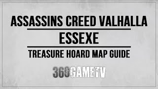 Assassins Creed Valhalla Essexe Hoard Map Location  Solution  Treasure Hoard Map Guides [upl. by Umont]