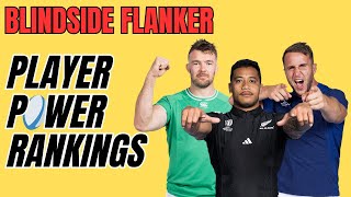 PLAYER POWER RANKINGS  6 BLINDSIDE FLANKER [upl. by Einnov]