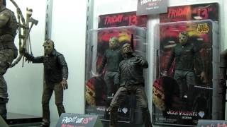 2012 SDCC NECA figures Gremlins RobocopTerminatorPrometheusPredatorRockyFreddyJason [upl. by Bohaty]