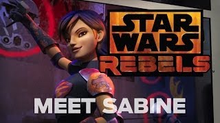 Meet Sabine the Explosive Artist  Star Wars Rebels [upl. by Angelis]