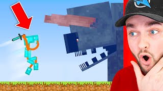 Most EPIC STICK FIGHT Minecraft ANIMATIONS HUGE BATTLE [upl. by Mchale820]