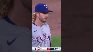 Travis Jankowskis PLAY OF THE YEAR mlb playoftheyear texasrangersbaseball [upl. by Uhej]