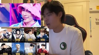 ATEEZ PUTTING THAT WORK IN  Reacting to ATEEZ “WORK” Live Performance [upl. by Kienan]