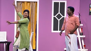 Thakarppan Comedy  How to deal with a difficult wife  Mazhavil Manorama [upl. by Schouten]