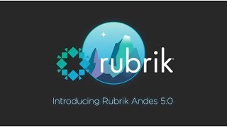 Introducing Rubrik Andes 50 in 75 seconds [upl. by Aslam122]