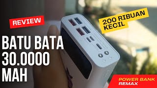 🔋Power Bank BADAK REMAX 30000 mAh RPP112 [upl. by Edme]