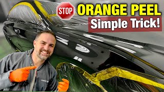 How to Paint a Car Without Orange Peel [upl. by Coralie]