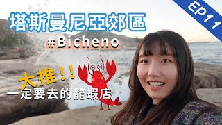 【澳洲・塔斯】塔斯曼尼亞郊區Bicheno｜ 大推！一定要去的龍蝦店🦞｜Tasmania 塔斯曼尼亞篇 EP11｜卡菲 Cathy [upl. by Bambi]