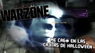 ME CAG EN LAS CAJITAS DE HALLOWEEN  COD Warzone Funny Moments [upl. by Oramug354]