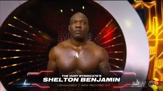 SHELTON BENJAMIN ENTRANCE COLLISION 161124 [upl. by Chryste]