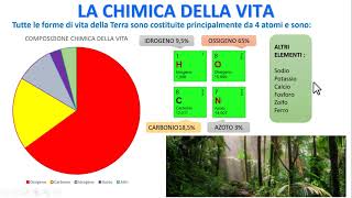 LA CHIMICA DELLA VITA [upl. by Ansaev]