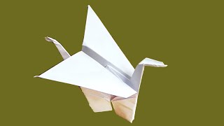 How To Make a Paper Crane  Origami Crane Easy [upl. by Pammy845]