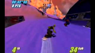 King Hill 64  Extreme Snowboarding Nintendo 64 [upl. by Sandye]