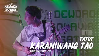 Karaniwang Tao by Joey Ayala  Tatot of Alpas Live at Oriental Expess Ph [upl. by Hemphill]