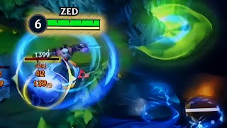 BUG OR FEATURE  ZED WILD RIFT [upl. by Nednil]