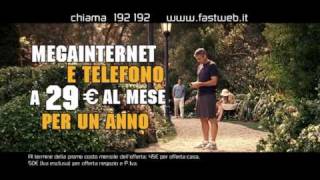 Con Fastweb George Clooney Parla e Naviga in tv [upl. by Irec]