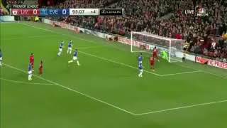 Origi late goal LIVERPOOL VS EVERTON [upl. by Arabela910]