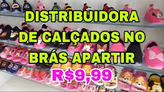 😱DISTRIBUIDORA DE CALÇADOS NO BRÁS👉COM PREÇO DE FABRICA👉CALÇADOS JUVENIL APARTIR DE R999 [upl. by Olemrac]