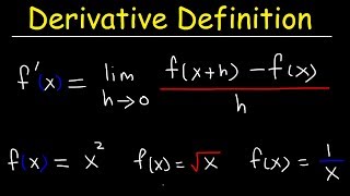 Definition of the Derivative [upl. by Hynes272]