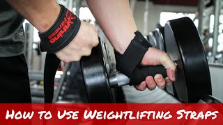 How to Use Weightlifting Straps [upl. by Hgielek]