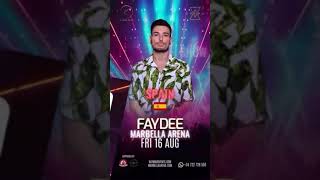 faydee announcement Officiel [upl. by Feetal]