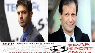 Imitazione parodia Stramaccioni e Allegri  Scambio Cassano Pazzini [upl. by Esadnac]