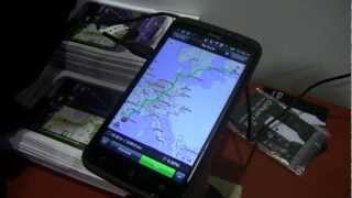 GPS CoPilot Live Test HTC One X [upl. by Arat878]