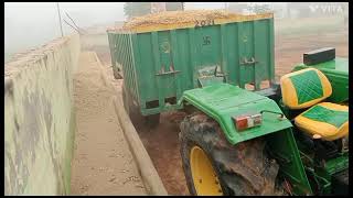 aaj to ek bhai ka tractor palat Gaya Zakir bhai ki madad kari John Deere 5050 D se piche khincha gai [upl. by Riamo]