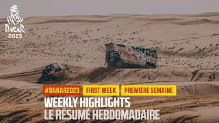 First week highlights  Dakar2023 [upl. by Alleinad]