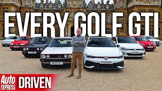 Every generation of VW Golf GTI which is best of all  Auto Express [upl. by Zackariah]