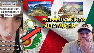 PERUANA habla del TURISMO DE MEXICO y lo COMPARA con el de PERU [upl. by Ariak]