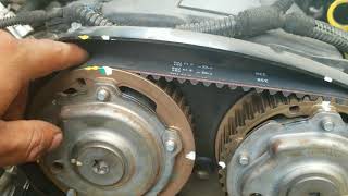 20082013 chevy Cruze Aveo Astra 18 amp 16 Timing belt  Banda de tiempo [upl. by Tamanaha191]